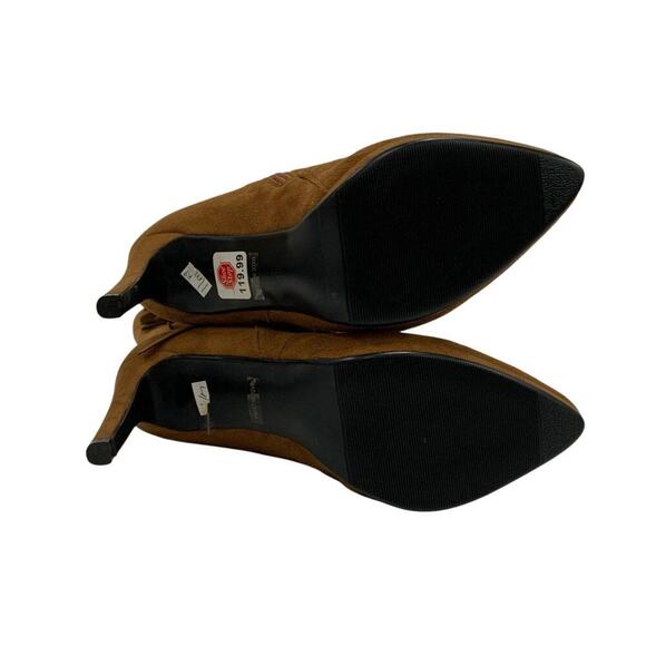 NEW Lady Couture Women's Brown Fringed Suede Knee Boots EURO 42/11 - Picture 3 of 6